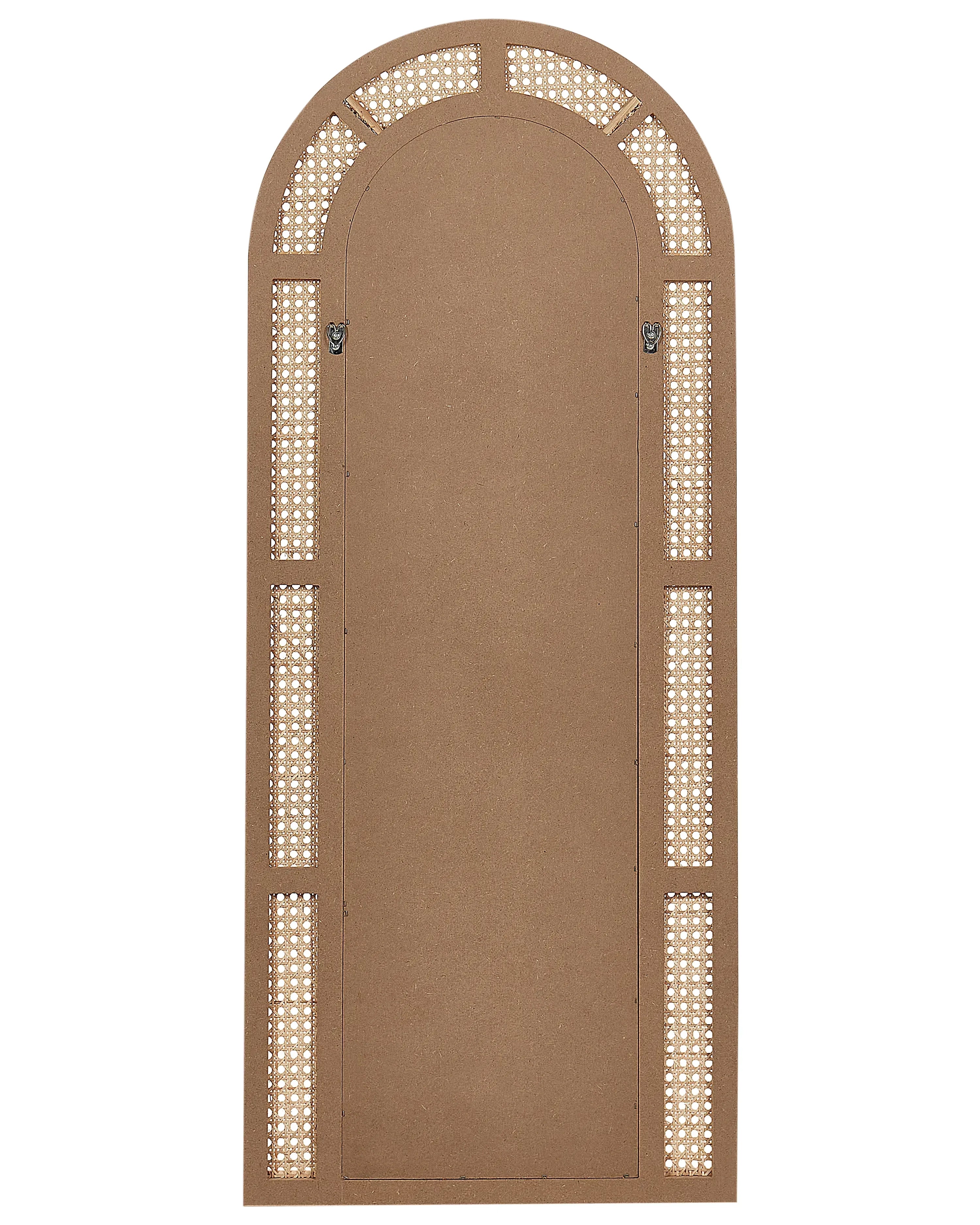 Miroir FRANEY 50 cm 120 cm Rotin Naturel