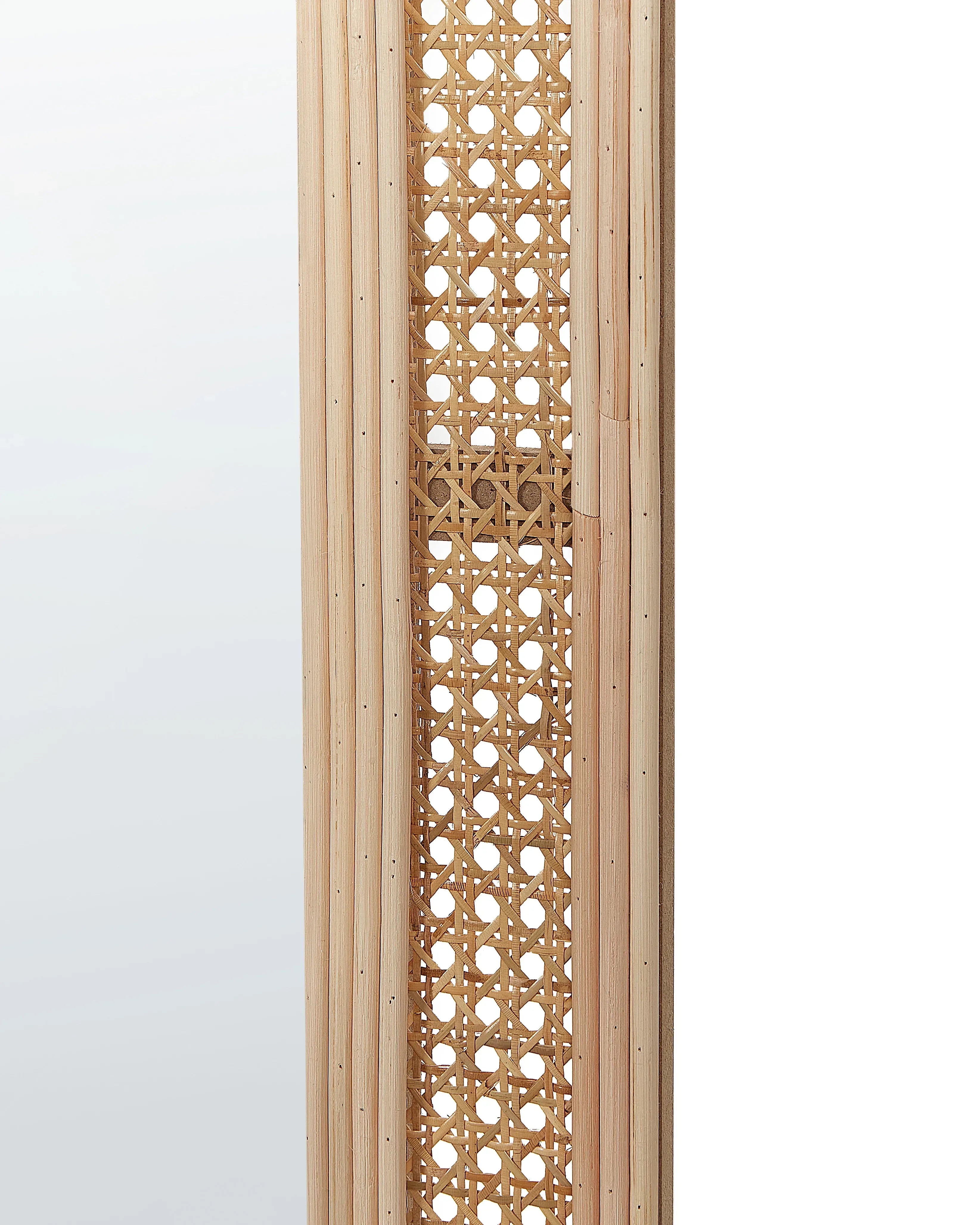 Miroir FRANEY 50 cm 120 cm Rotin Naturel