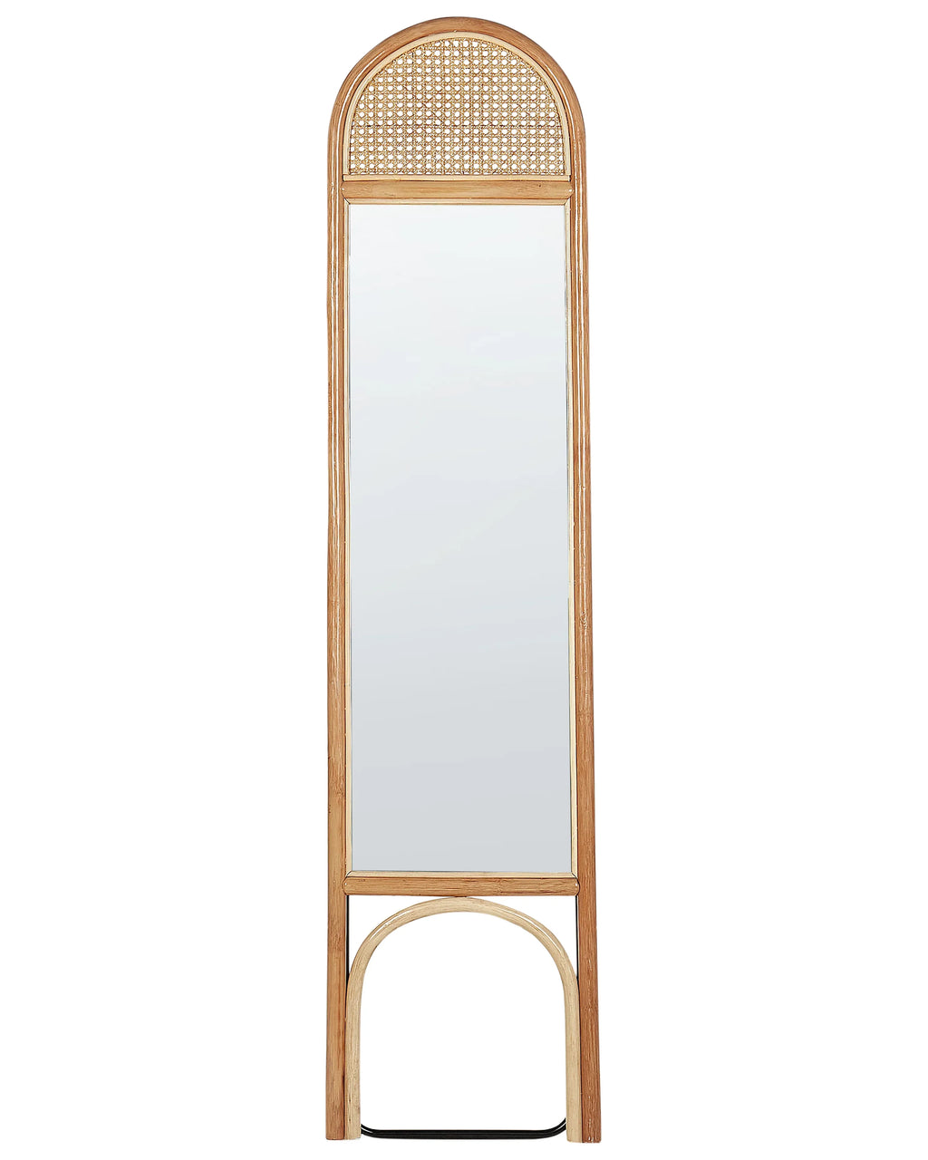Miroir sur pied BRUSSEY 170 cm Rotin Naturel