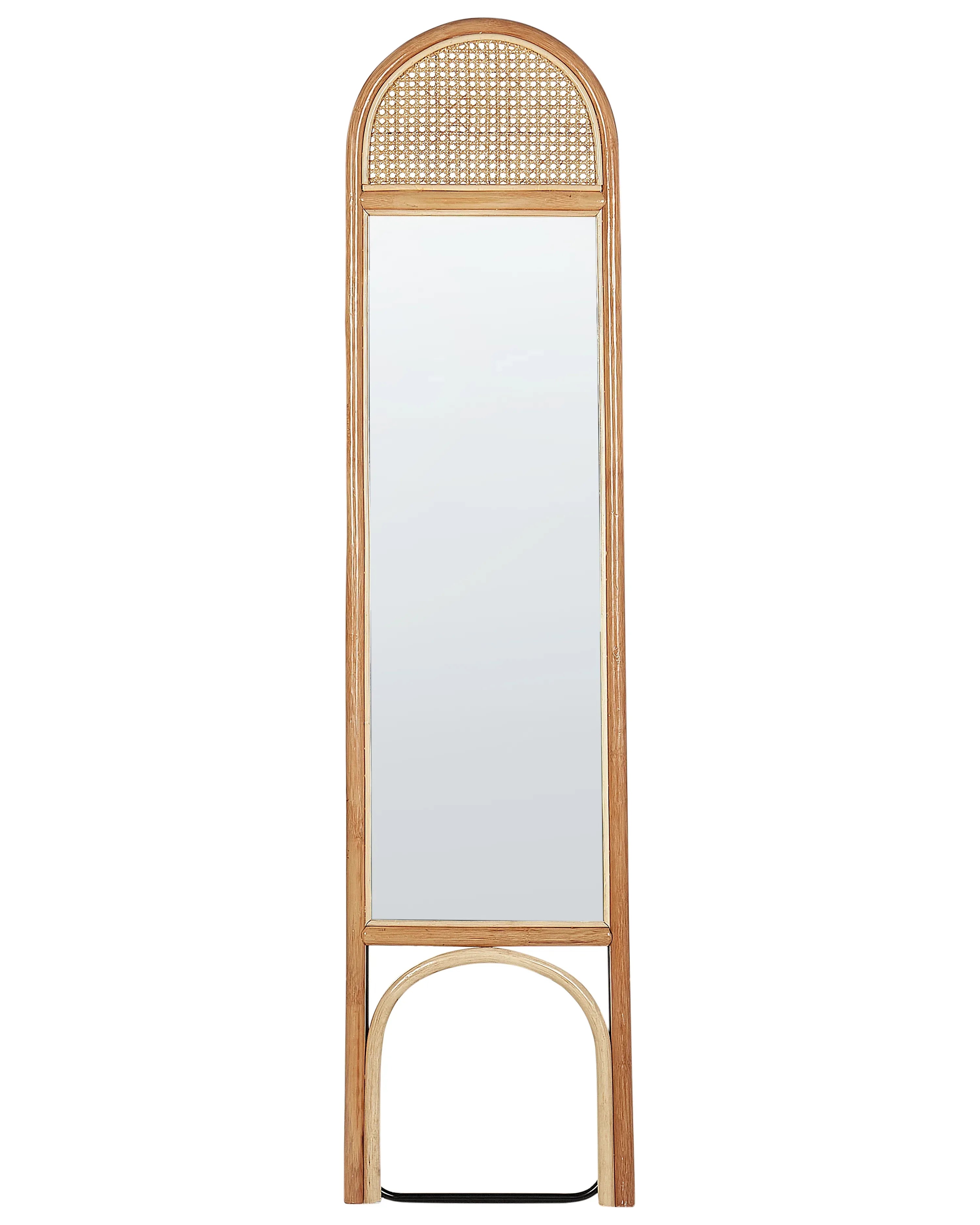 Miroir sur pied BRUSSEY 170 cm Rotin Naturel