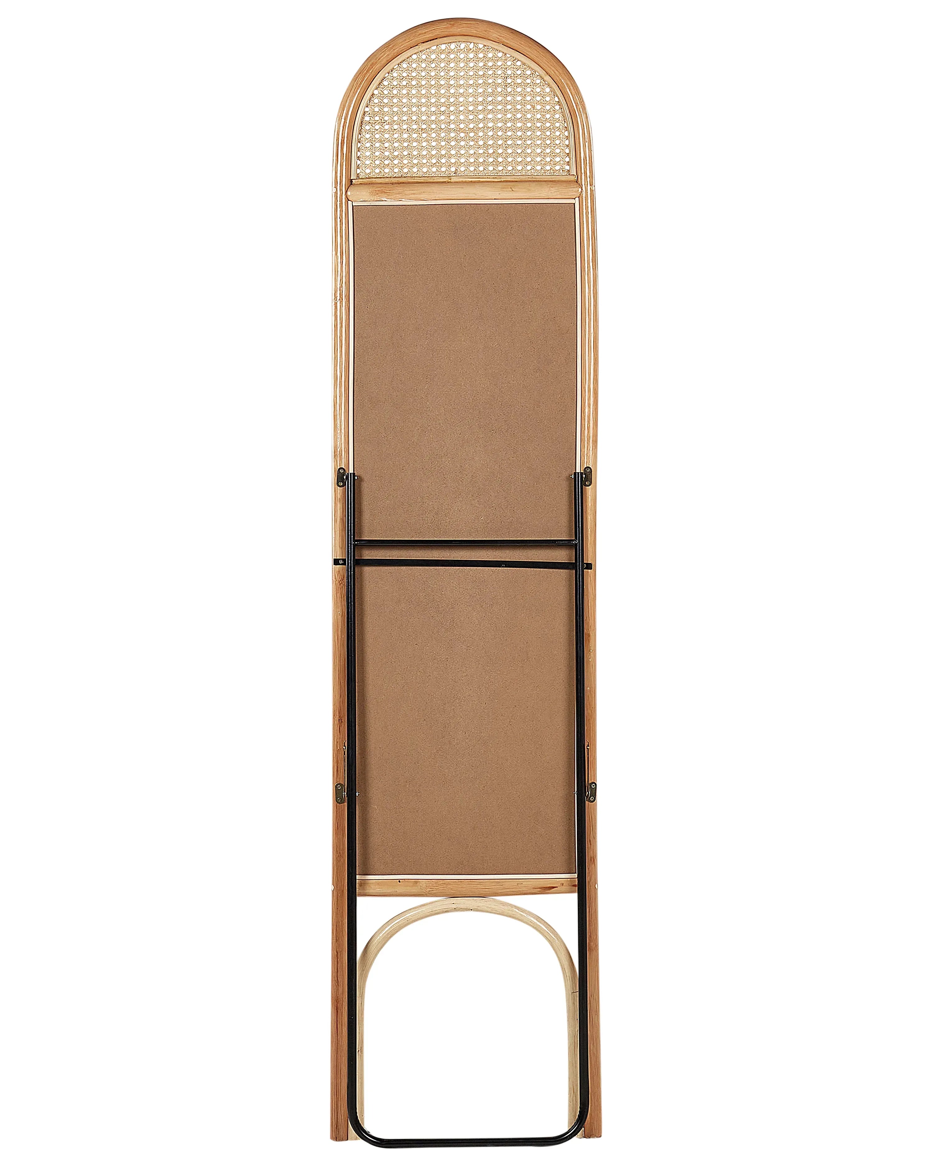 Miroir sur pied BRUSSEY 170 cm Rotin Naturel