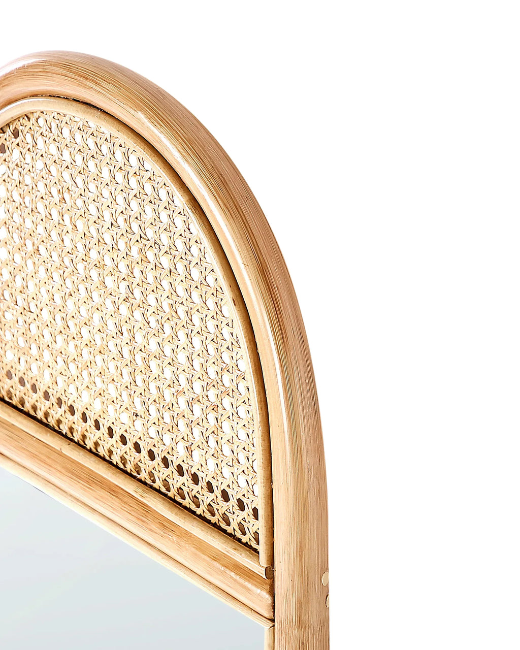 Miroir sur pied BRUSSEY 170 cm Rotin Naturel