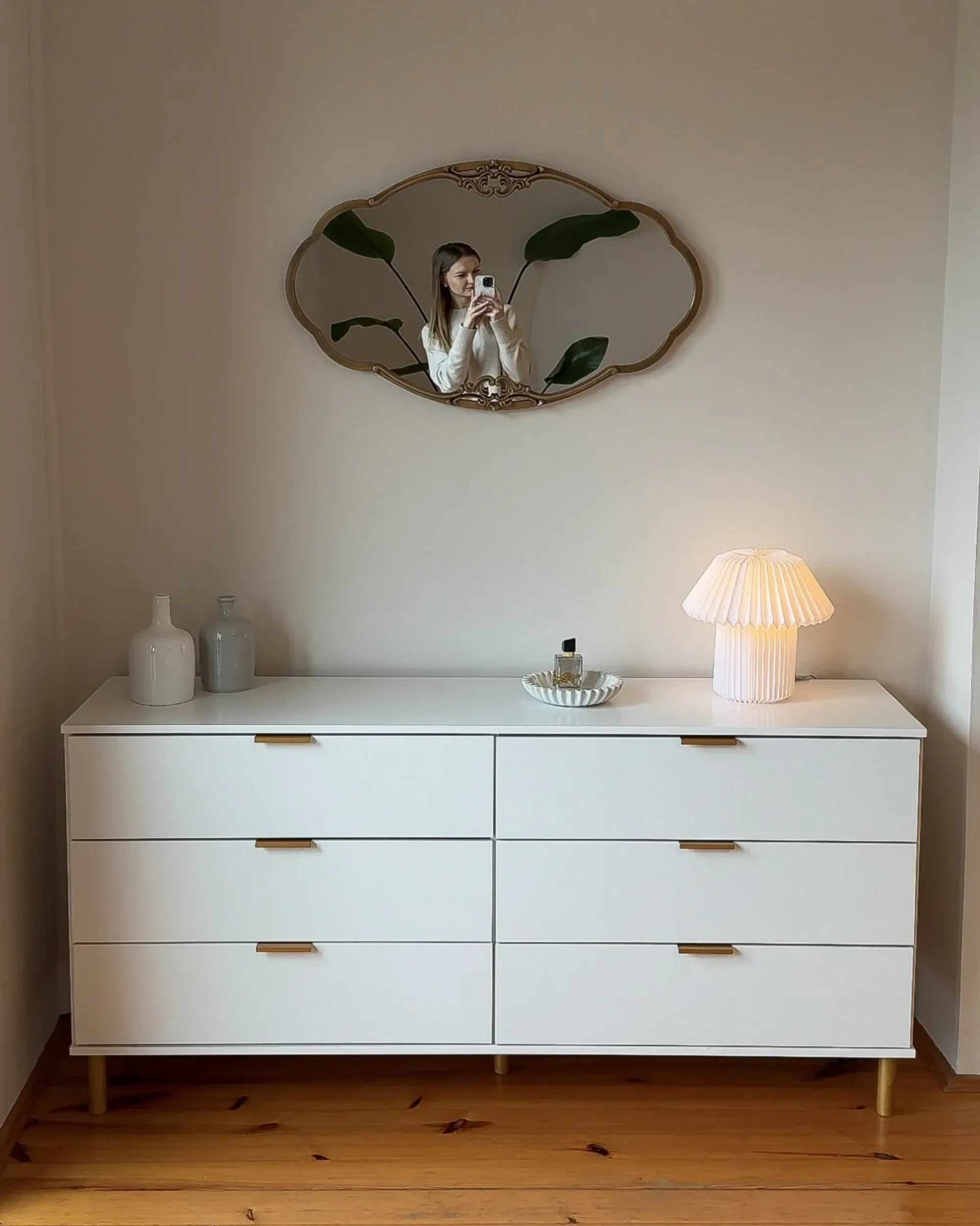 Miroir EPANNES 49 cm 84 cm Or