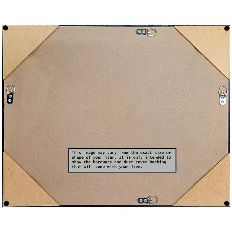 Miroir mural de salle de bain en bois brun expresso non biseauté